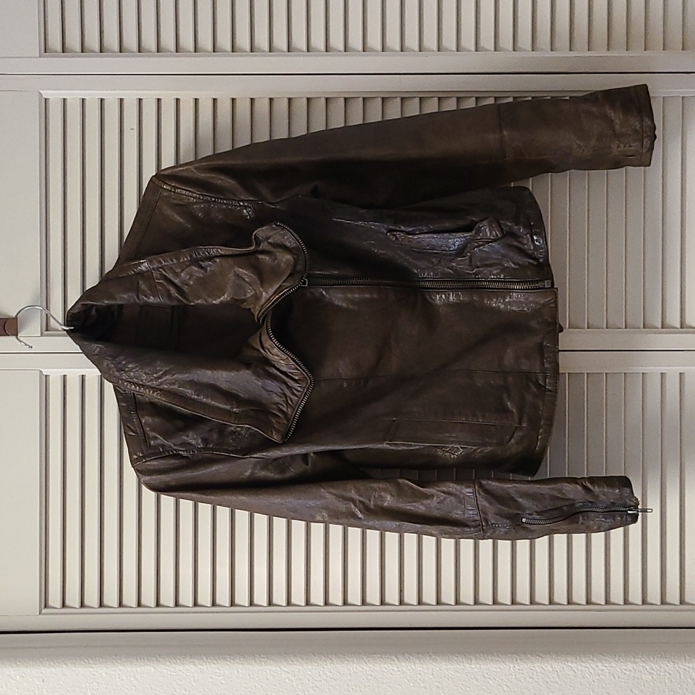 All Saints leather jacket